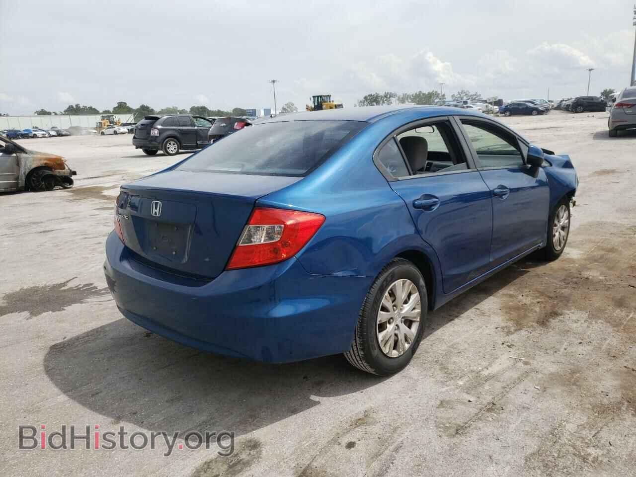 2012 HONDA CIVIC - VIN: 19XFB2F55CE045627 - Фото 4