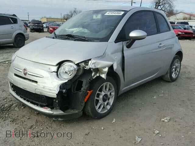 2013 FIAT 500 - VIN: 3C3CFFAR6DT543779 - Фото 2