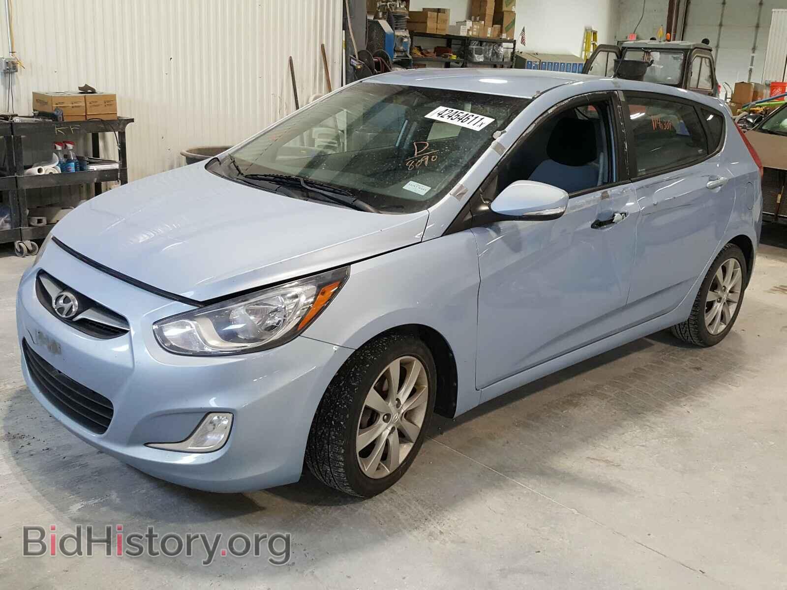 2013 HYUNDAI ACCENT - VIN: KMHCU5AE9DU138090 - Фото 2