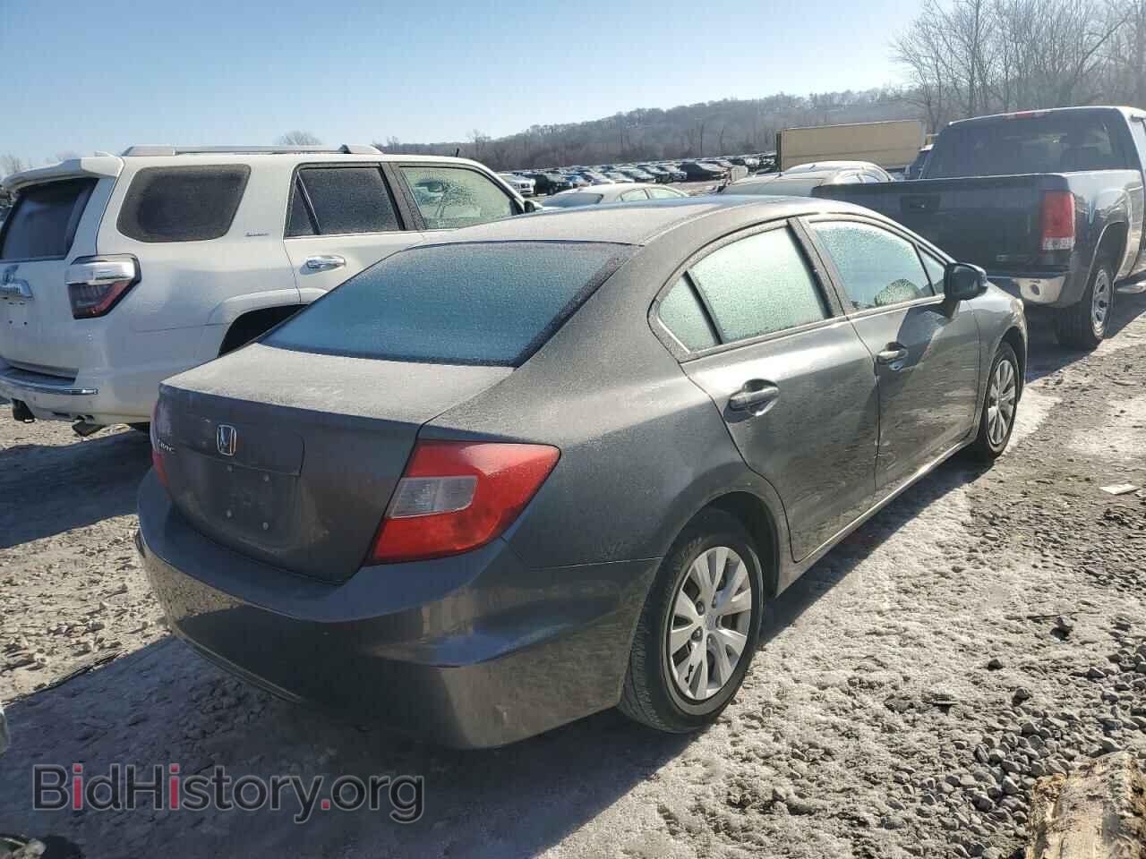 2012 HONDA CIVIC - VIN: 19XFB2F54CE347328 - Фото 3