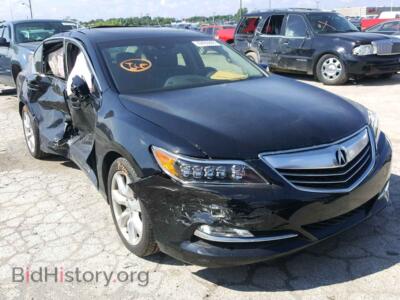 2014 Acura RLX, черный — VIN JH4KC1F37EC001173, Copart