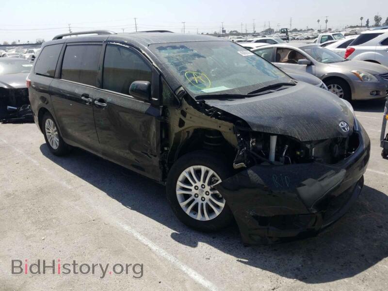 2017 Toyota SIENNA Sienna XLE (VIN 5TDYZ3DC6HS887174) — фото 1 из 10, Copart, повреждение: передняя часть