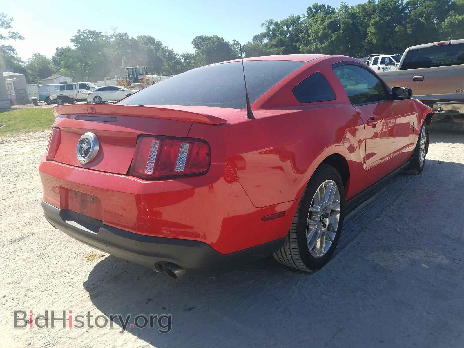 2012 FORD MUSTANG - VIN: 1ZVBP8AMXC5269521 - Фото 4