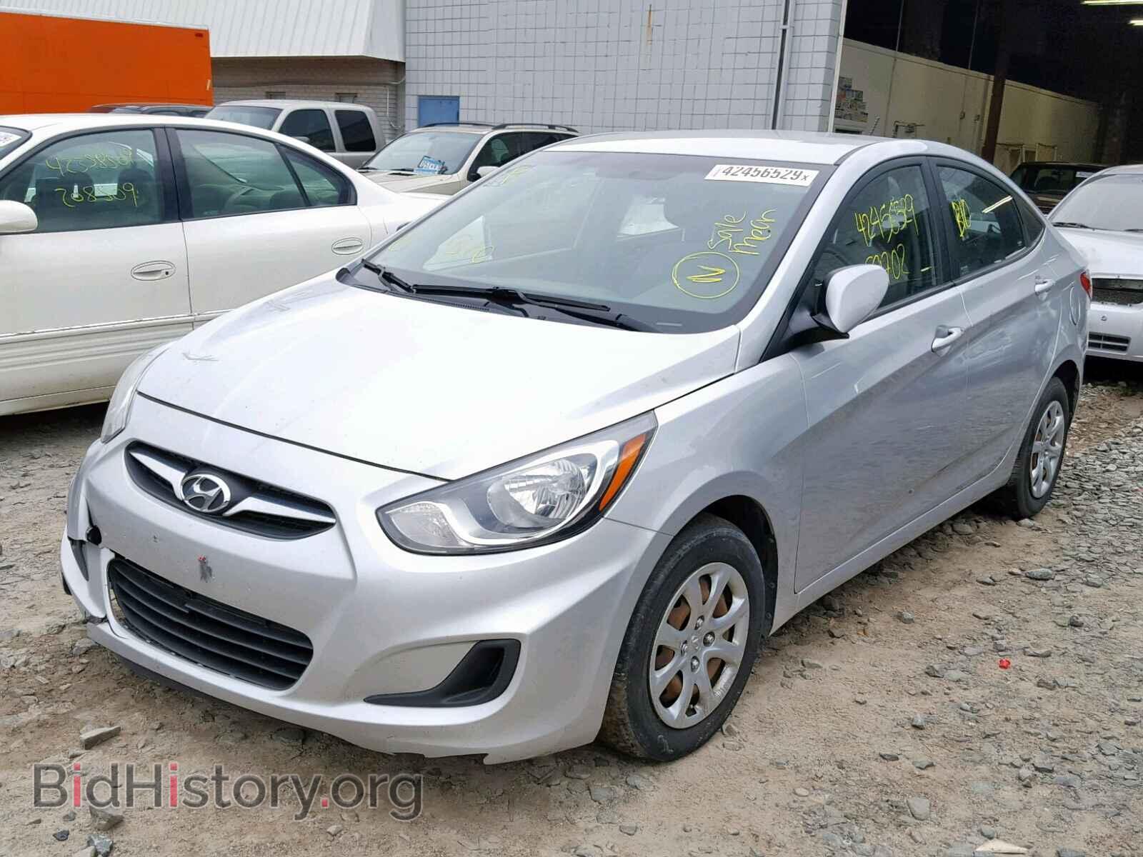 2013 HYUNDAI ACCENT - VIN: KMHCT4AE4DU357522 - Фото 2