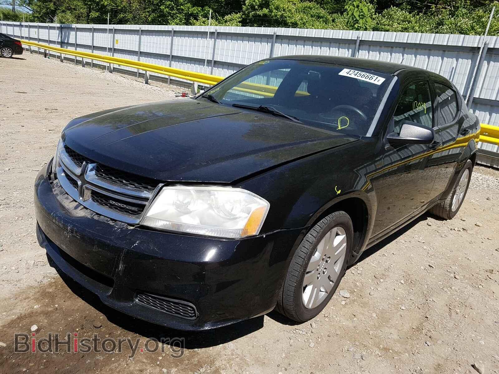 2012 DODGE AVENGER - VIN: 1C3CDZABXCN174398 - Фото 2