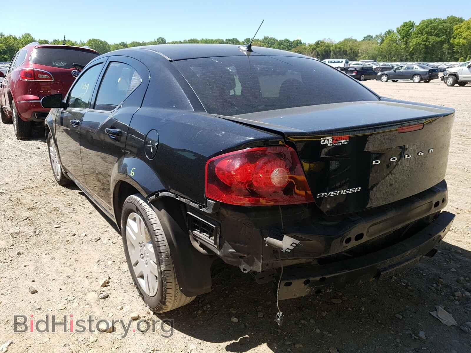 2012 DODGE AVENGER - VIN: 1C3CDZABXCN174398 - Фото 3