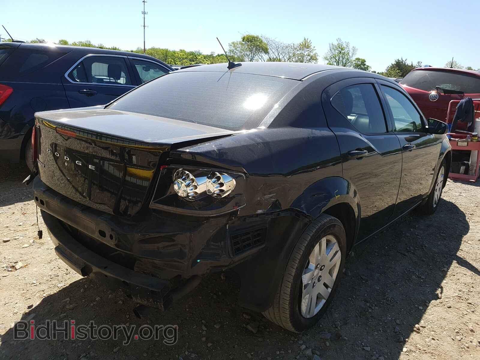 2012 DODGE AVENGER - VIN: 1C3CDZABXCN174398 - Фото 4