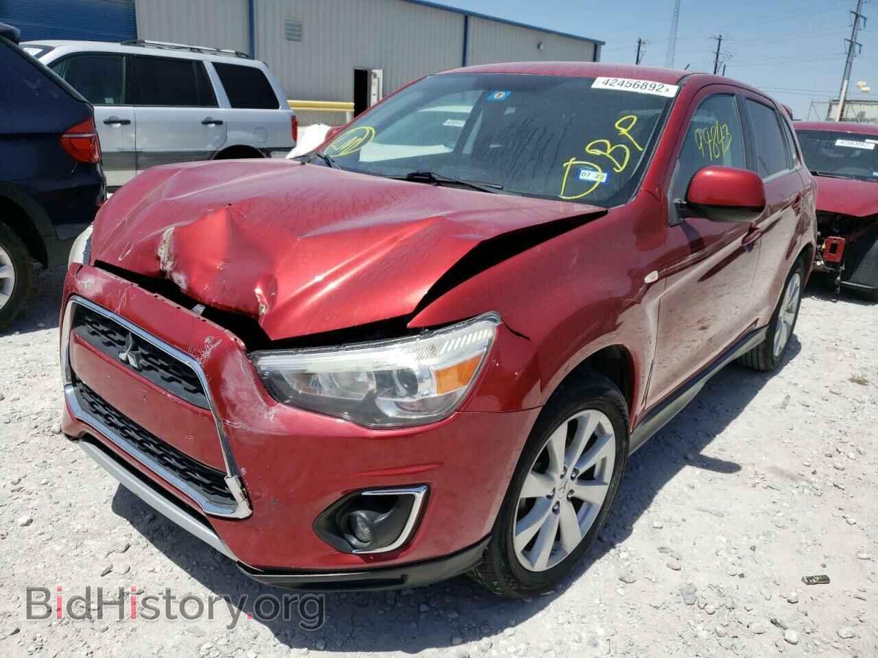 2013 MITSUBISHI OUTLANDER - VIN: 4A4AP4AU3DE012685 - Фото 2