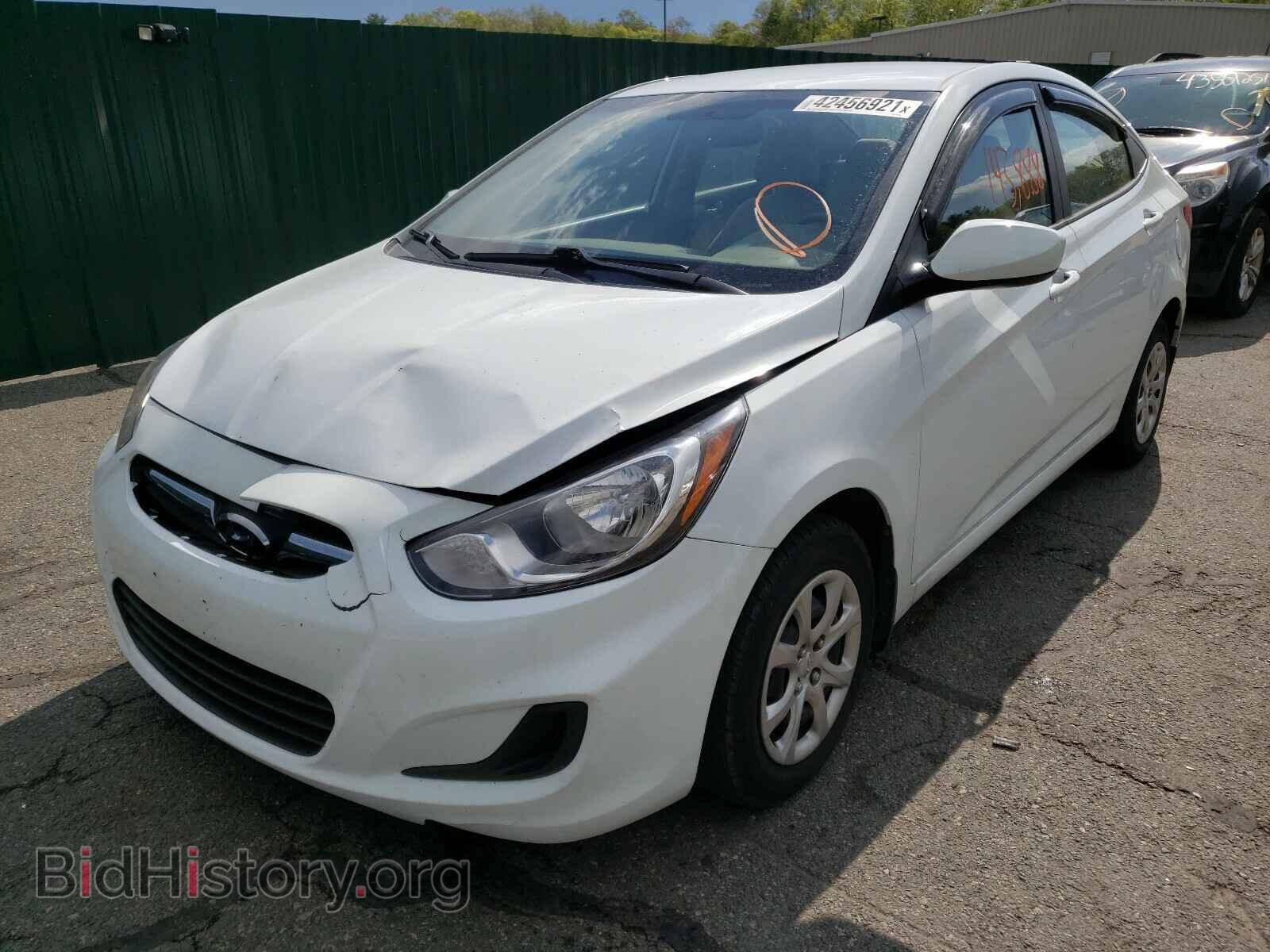 2013 HYUNDAI ACCENT - VIN: KMHCT4AE0DU412323 - Фото 2