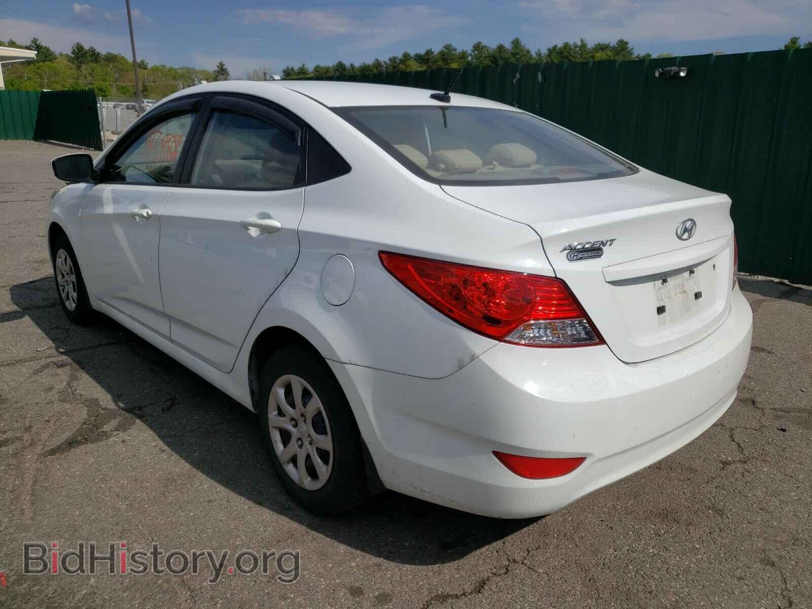 2013 HYUNDAI ACCENT - VIN: KMHCT4AE0DU412323 - Фото 3