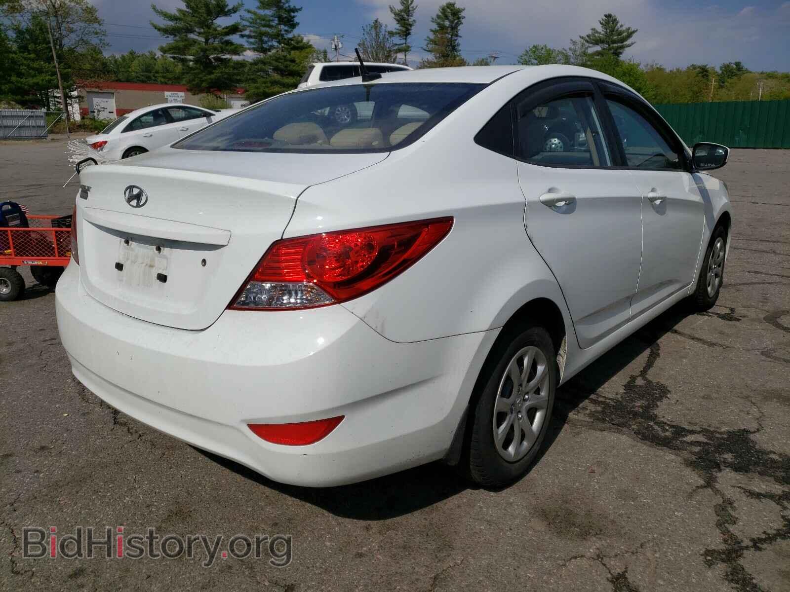 2013 HYUNDAI ACCENT - VIN: KMHCT4AE0DU412323 - Фото 4