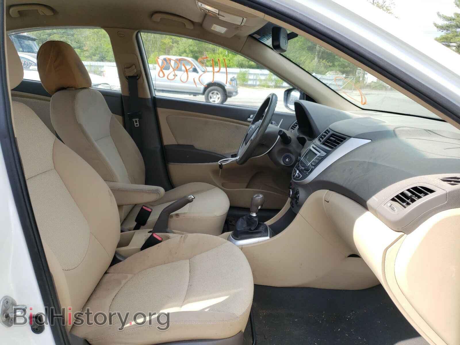 2013 HYUNDAI ACCENT - VIN: KMHCT4AE0DU412323 - Фото 5
