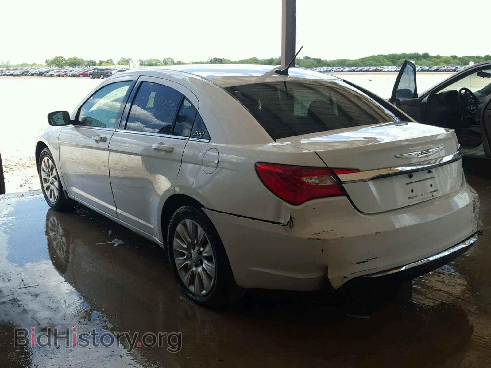 2012 CHRYSLER 200 - VIN: 1C3CCBAB2CN108437 - Фото 3