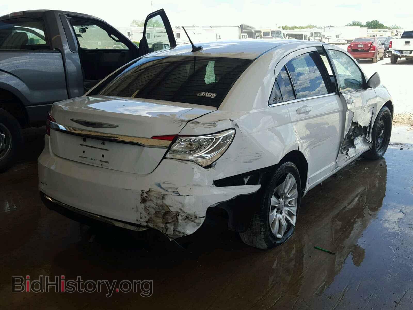 2012 CHRYSLER 200 - VIN: 1C3CCBAB2CN108437 - Фото 4