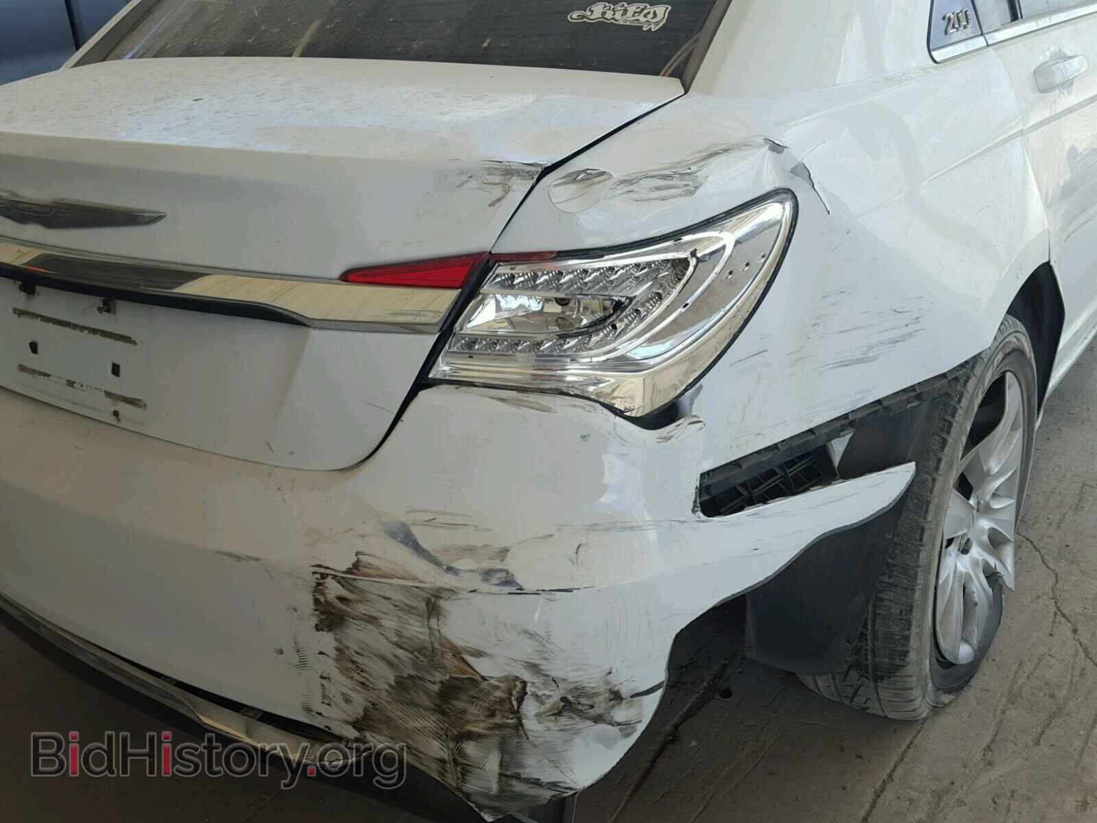 2012 CHRYSLER 200 - VIN: 1C3CCBAB2CN108437 - Фото 9
