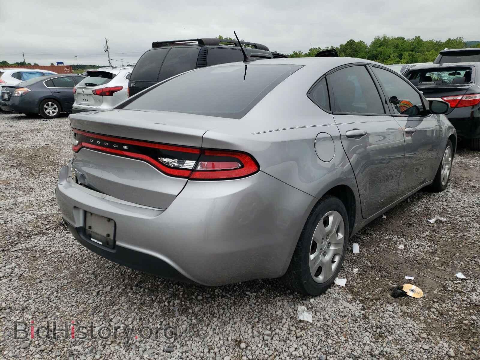 2016 DODGE DART - VIN: 1C3CDFAA6GD704402 - Фото 4