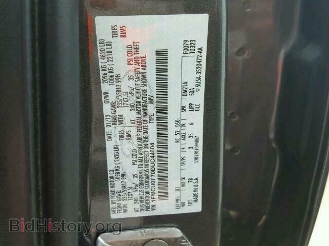 2013 FORD ESCAPE S - VIN: 1FMCU0F70DUC44604 - Фото 10