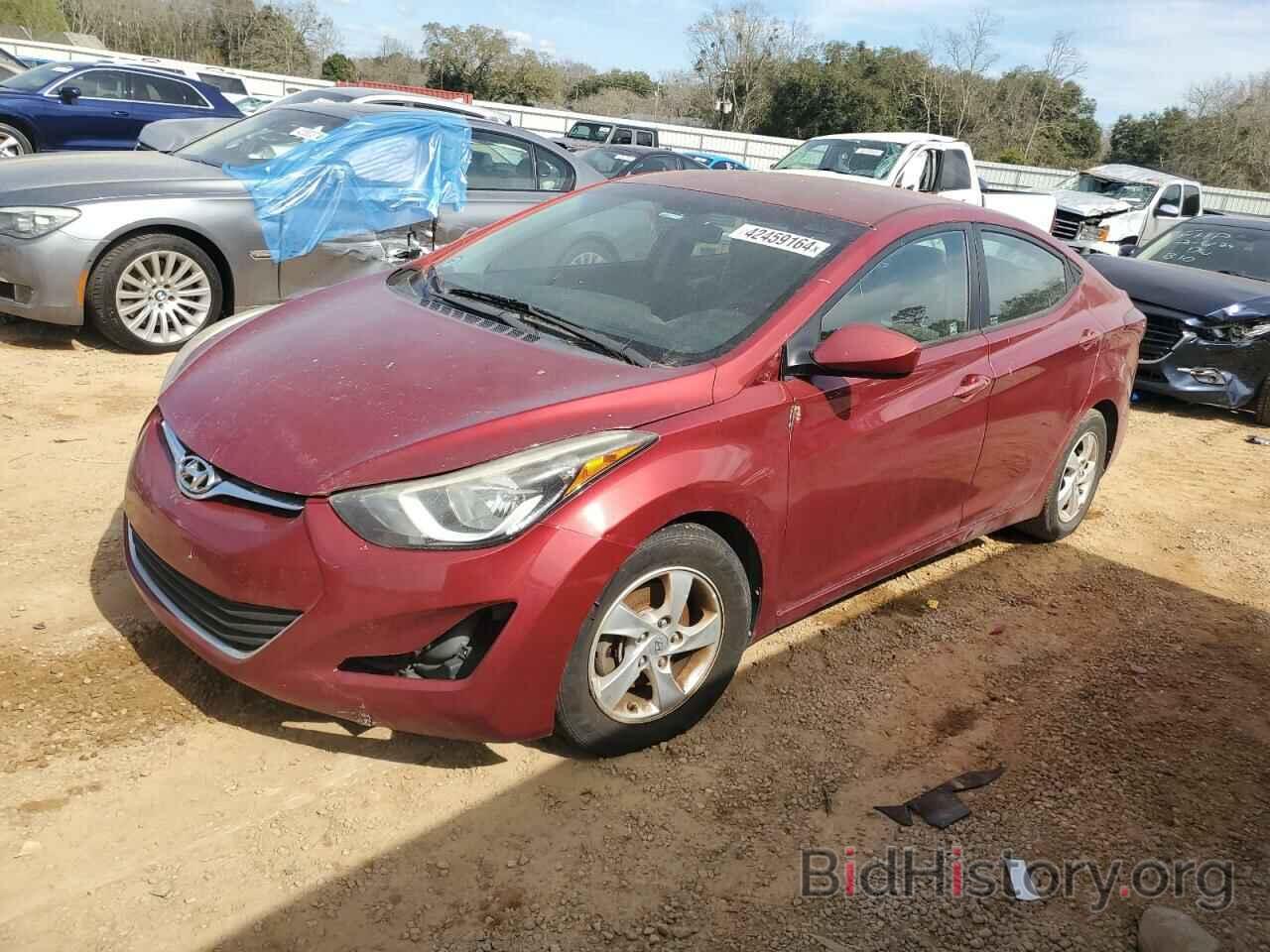 Photo 5NPDH4AE5FH558059 - HYUNDAI ELANTRA 2015