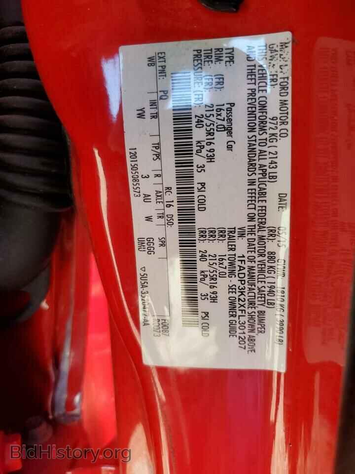 2015 FORD FOCUS - VIN: 1FADP3K2XFL301207 - Photo 12
