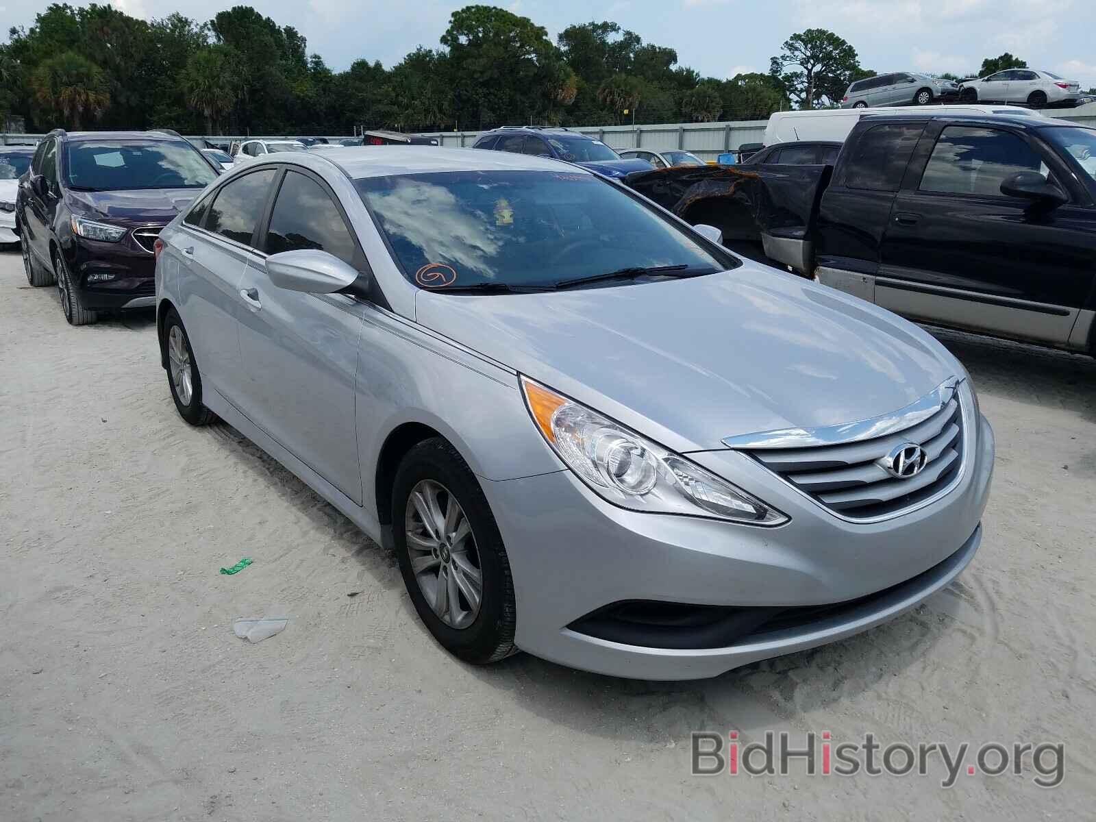 Photo 5NPEB4AC9EH889374 - HYUNDAI SONATA 2014