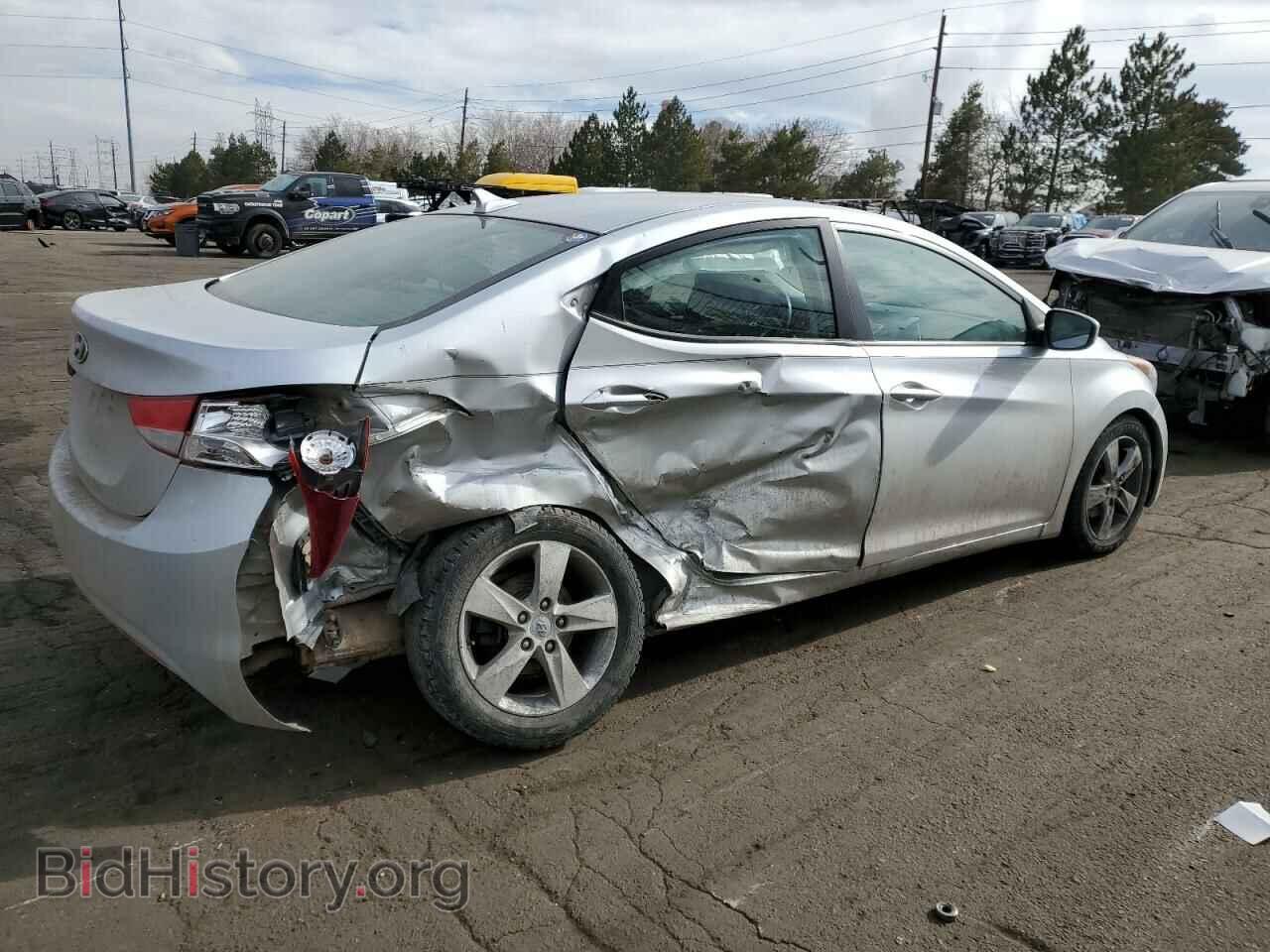 2011 HYUNDAI ELANTRA - VIN: 5NPDH4AE9BH043401 - Фото 3