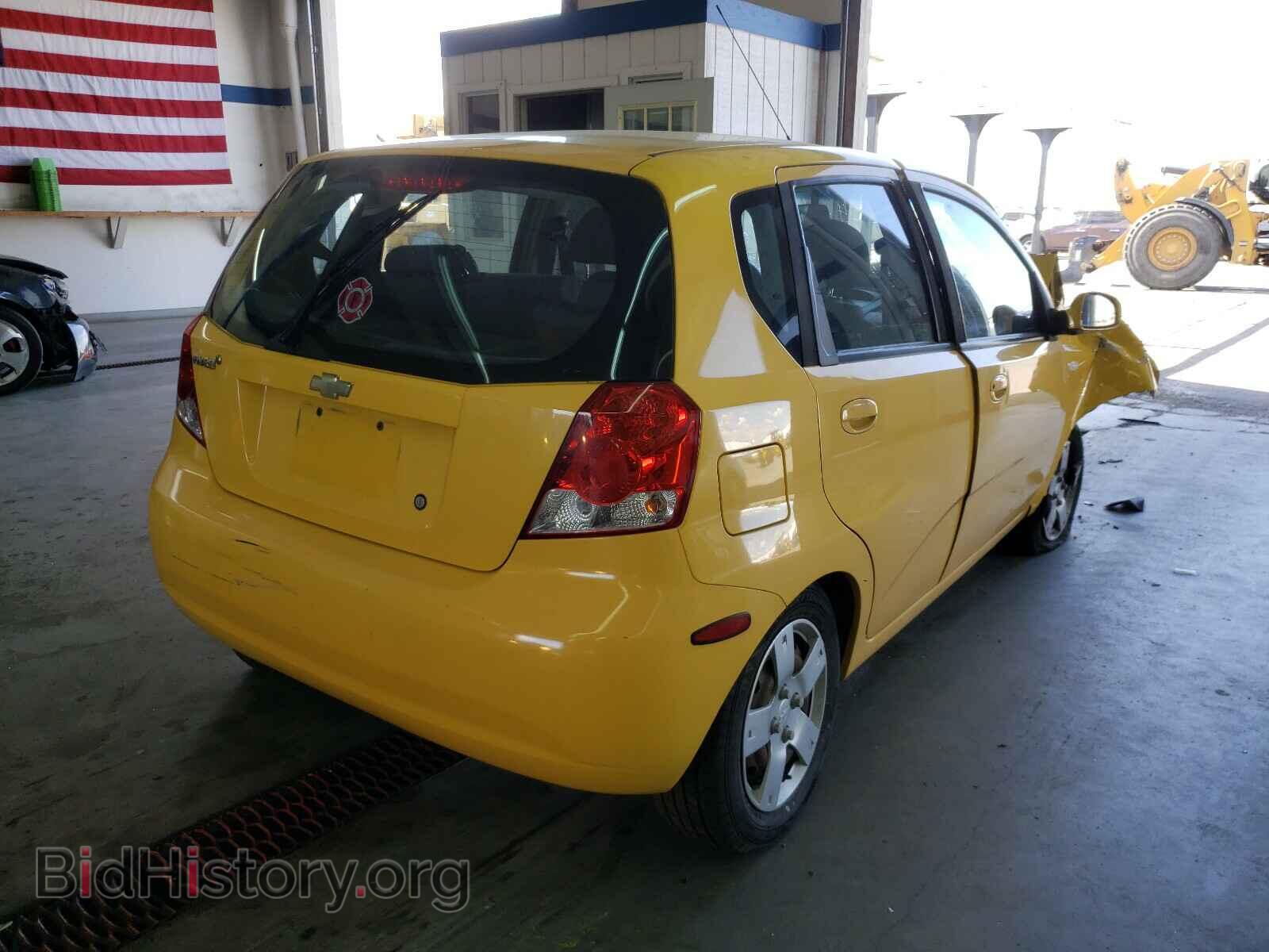 2008 CHEVROLET AVEO - VIN: KL1TD66698B239053 - Фото 4