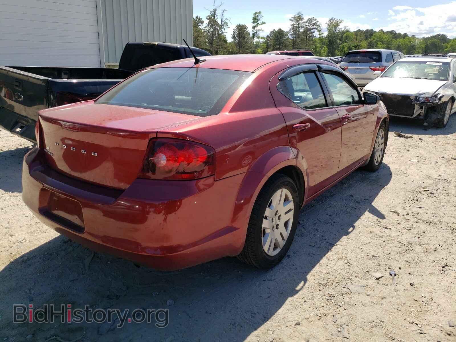 2014 DODGE AVENGER - VIN: 1C3CDZAB3EN215523 - Фото 4