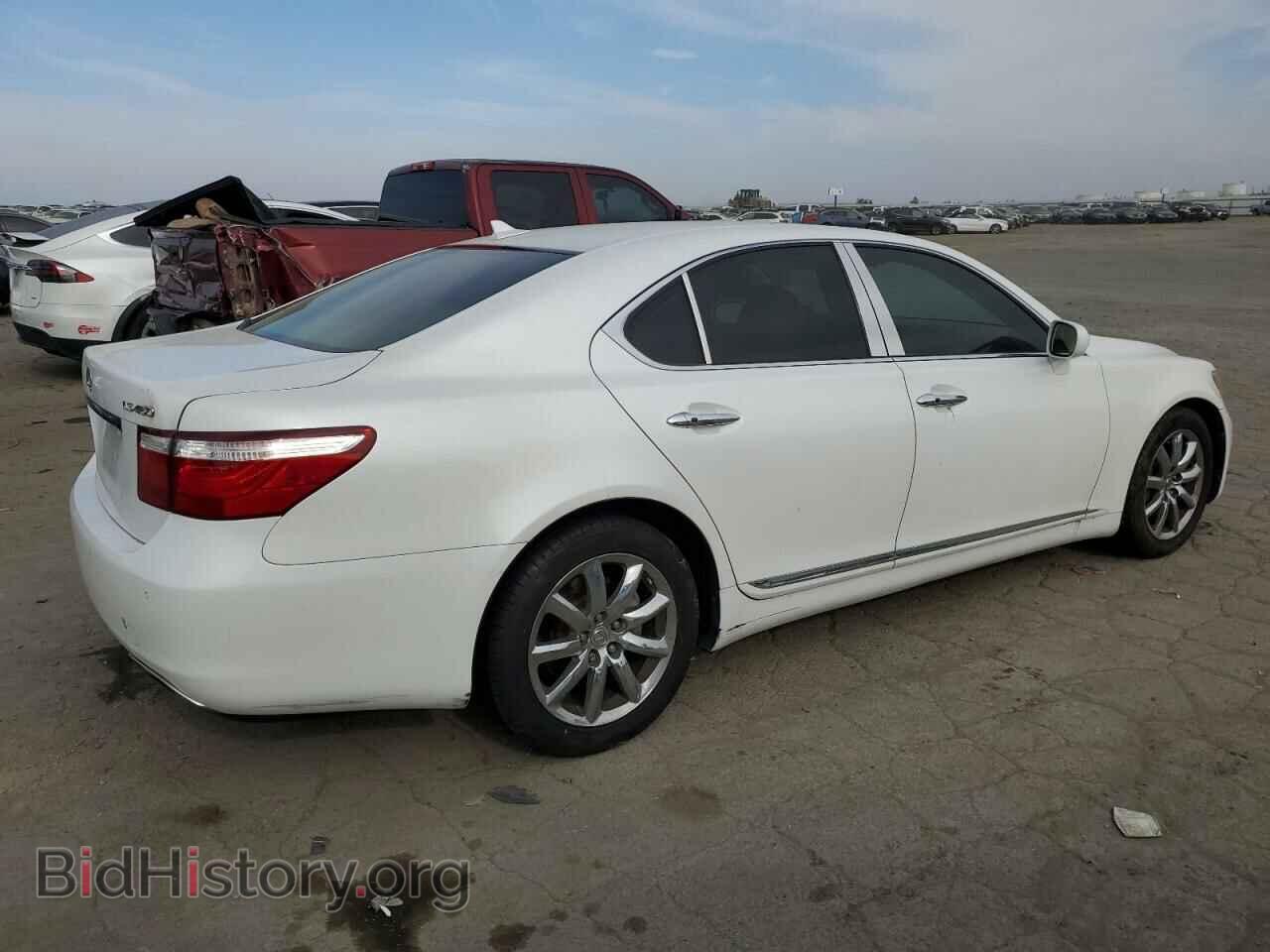 2007 LEXUS LS460 - VIN: JTHBL46F575031193 - Фото 3