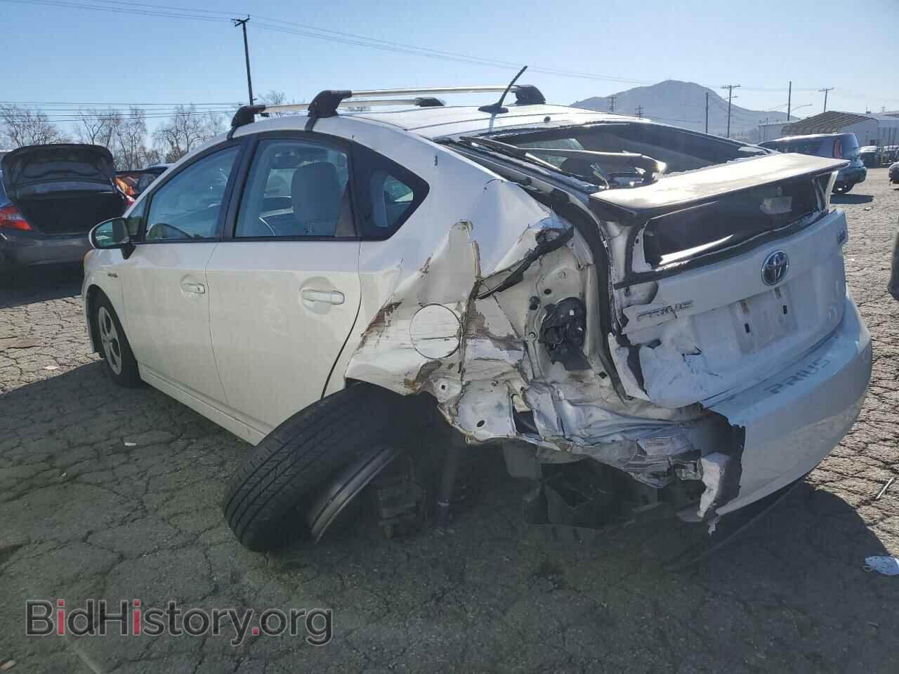 2012 TOYOTA PRIUS - VIN: JTDKN3DU4C5385465 - Фото 2