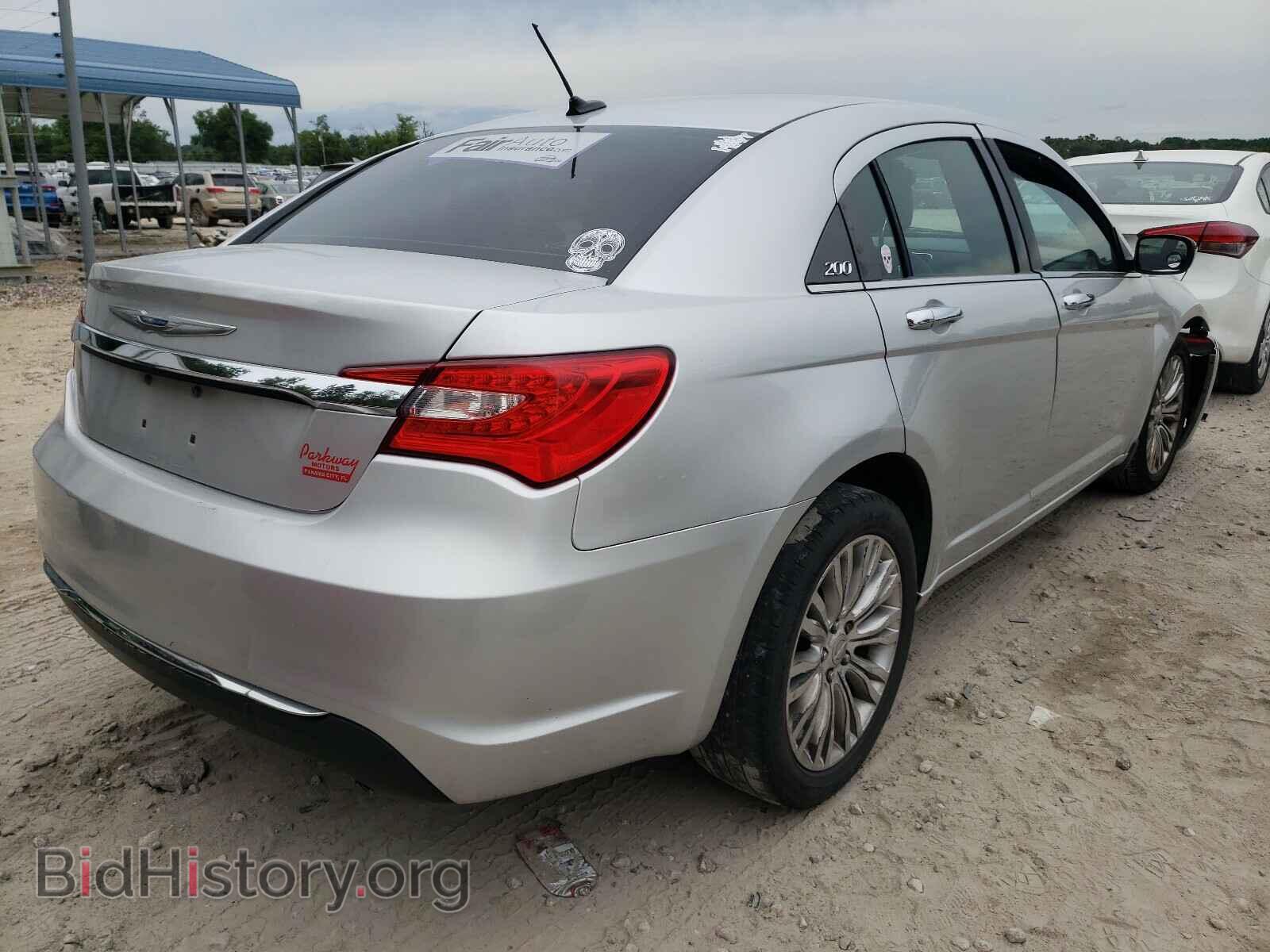 2012 CHRYSLER 200 - VIN: 1C3CCBCG8CN161264 - Фото 4
