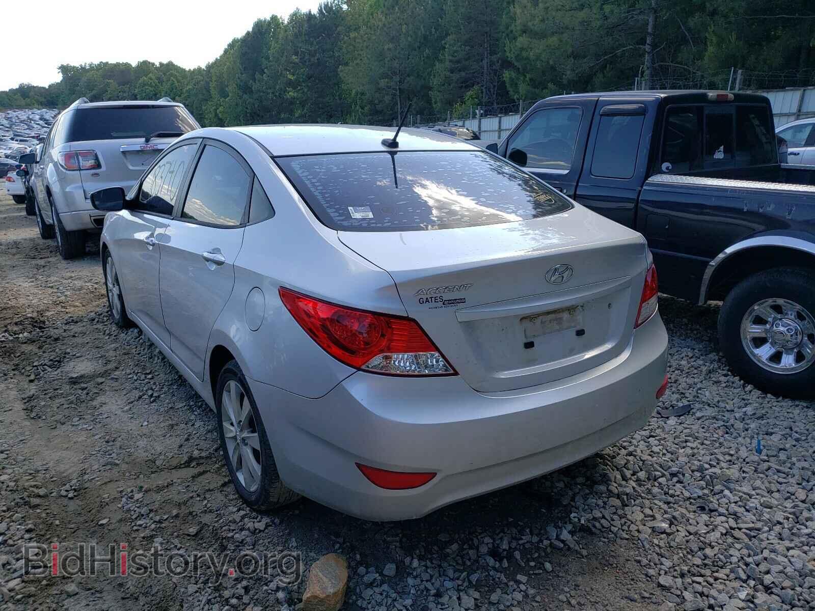 2013 HYUNDAI ACCENT - VIN: KMHCU4AE2DU562706 - Фото 3