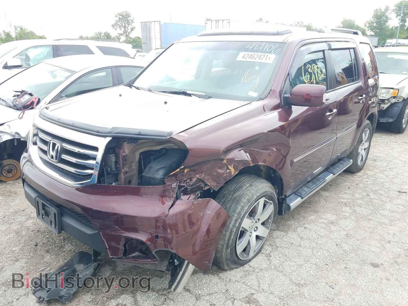2013 HONDA PILOT - VIN: 5FNYF4H95DB047592 - Фото 2