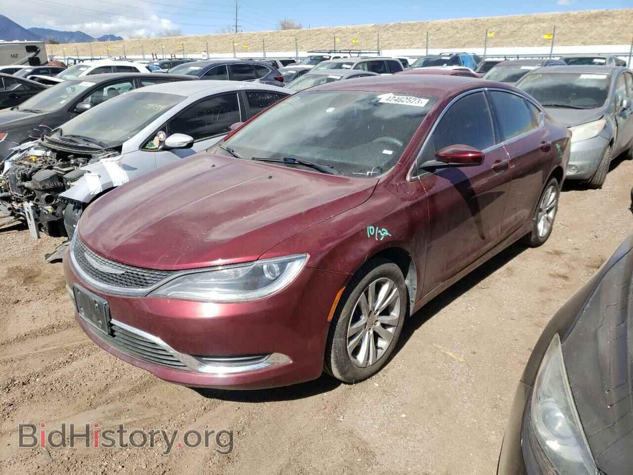 Фотография 1C3CCCAB8FN657599 - CHRYSLER 200 2015