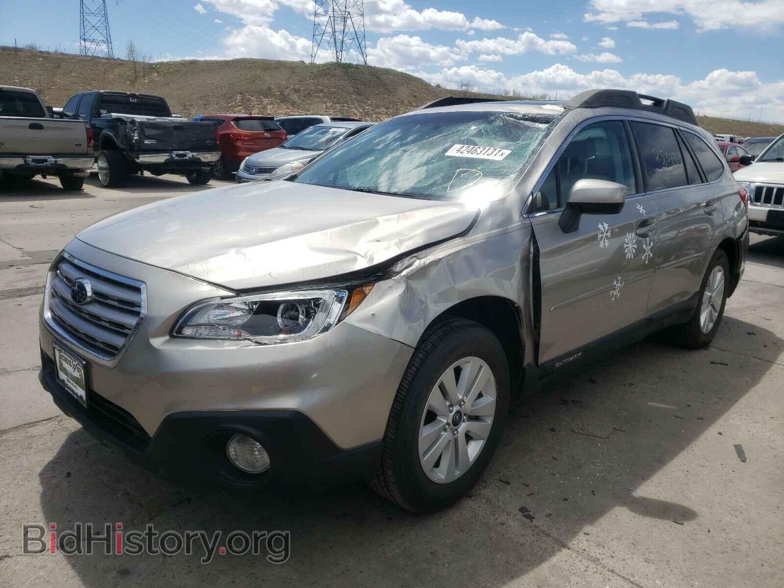 2017 SUBARU OUTBACK - VIN: 4S4BSADC1H3240693 - Фото 2