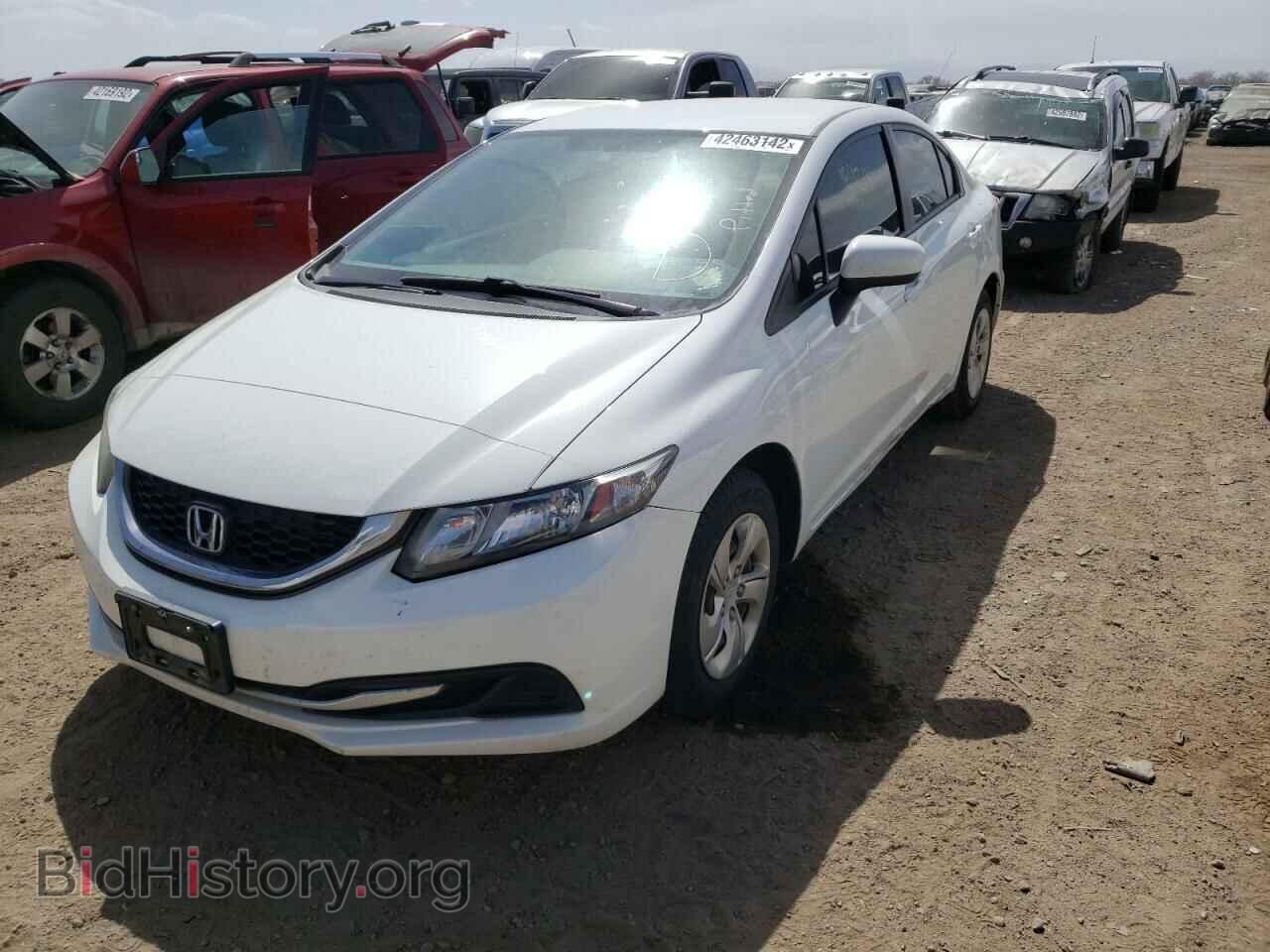 2015 HONDA CIVIC - VIN: 19XFB2F54FE045848 - Фото 2