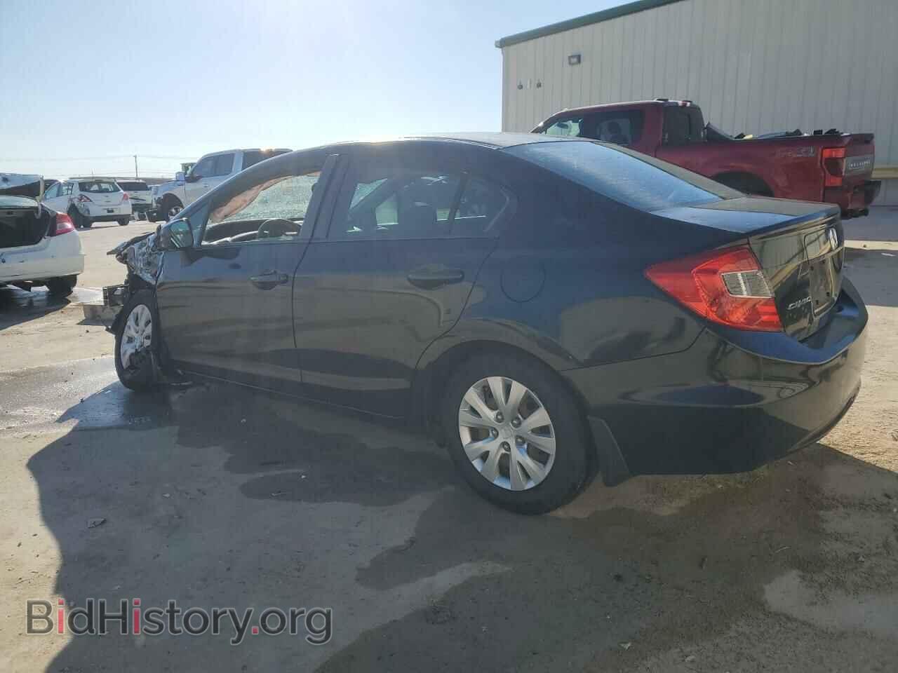 2012 HONDA CIVIC - VIN: 2HGFB2F51CH589158 - Фото 2