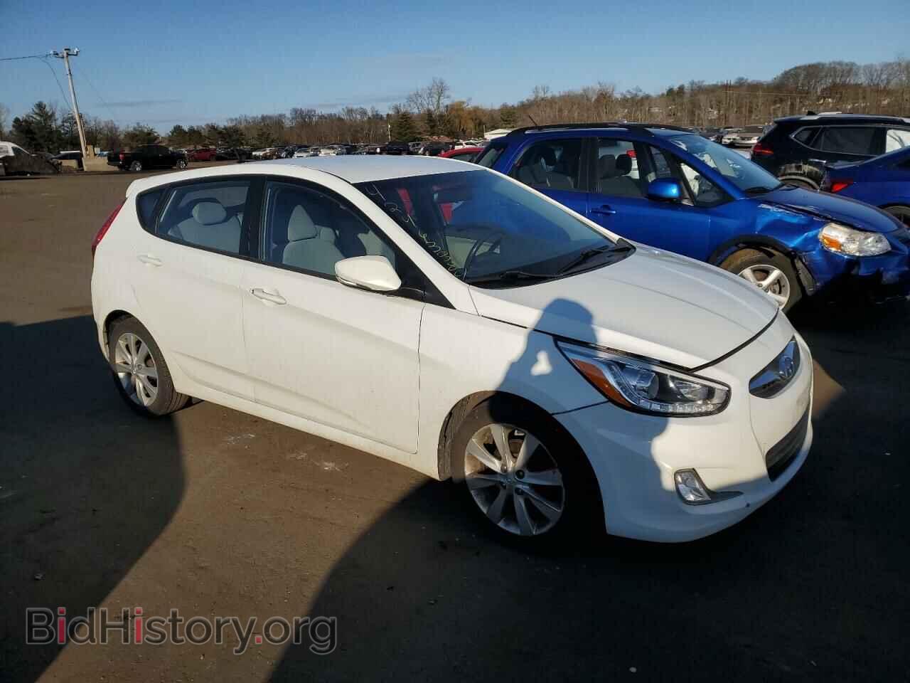 2014 HYUNDAI ACCENT - VIN: KMHCU5AE3EU169837 - Фото 4