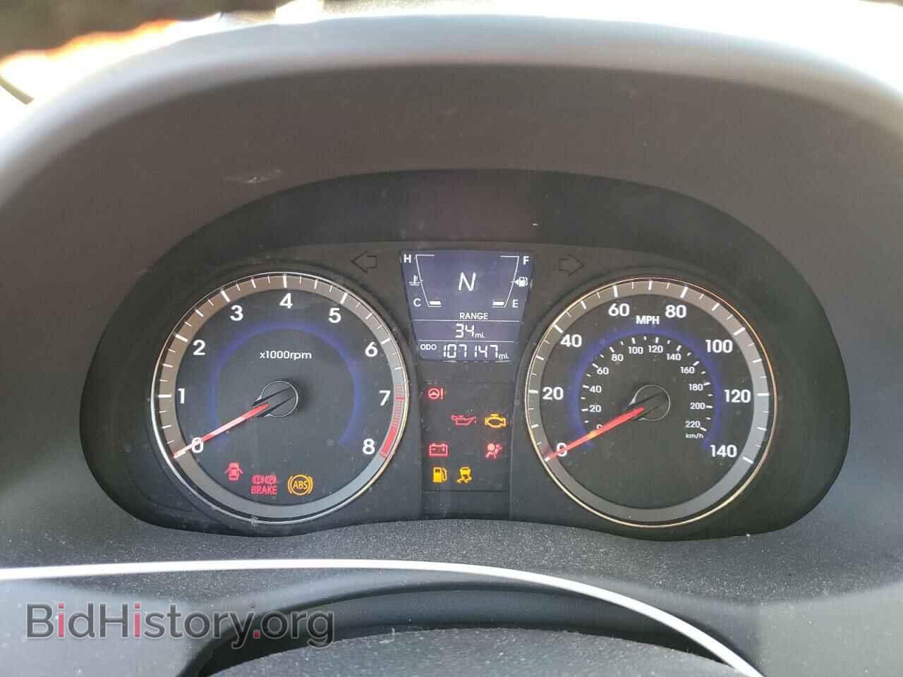 2014 HYUNDAI ACCENT - VIN: KMHCU5AE3EU169837 - Фото 9