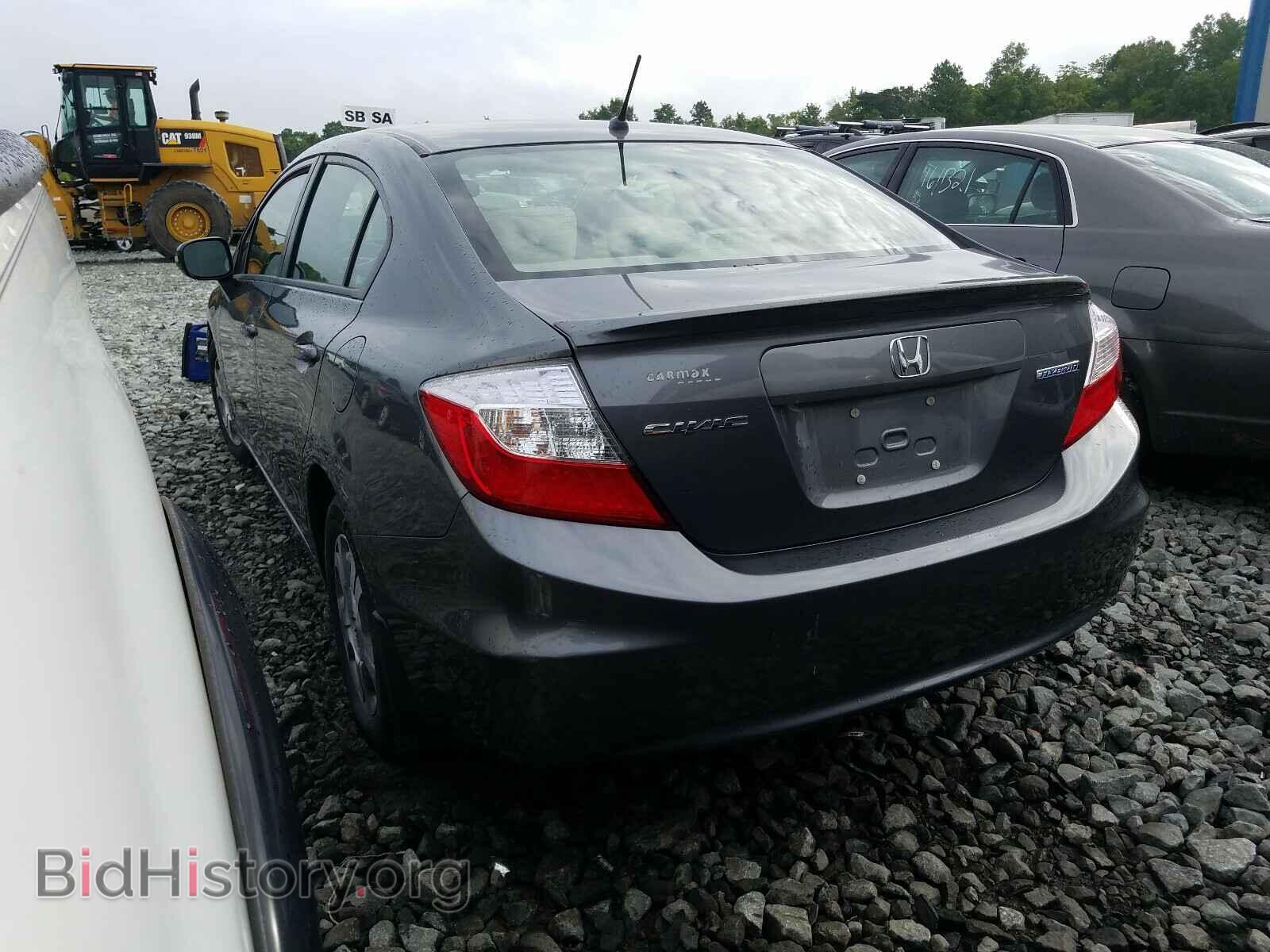 2012 HONDA CIVIC - VIN: JHMFB4F28CS004020 - Фото 2