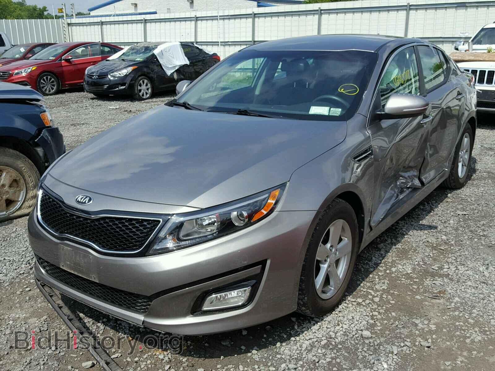 2015 KIA OPTIMA - VIN: 5XXGM4A70FG493966 - Фото 2
