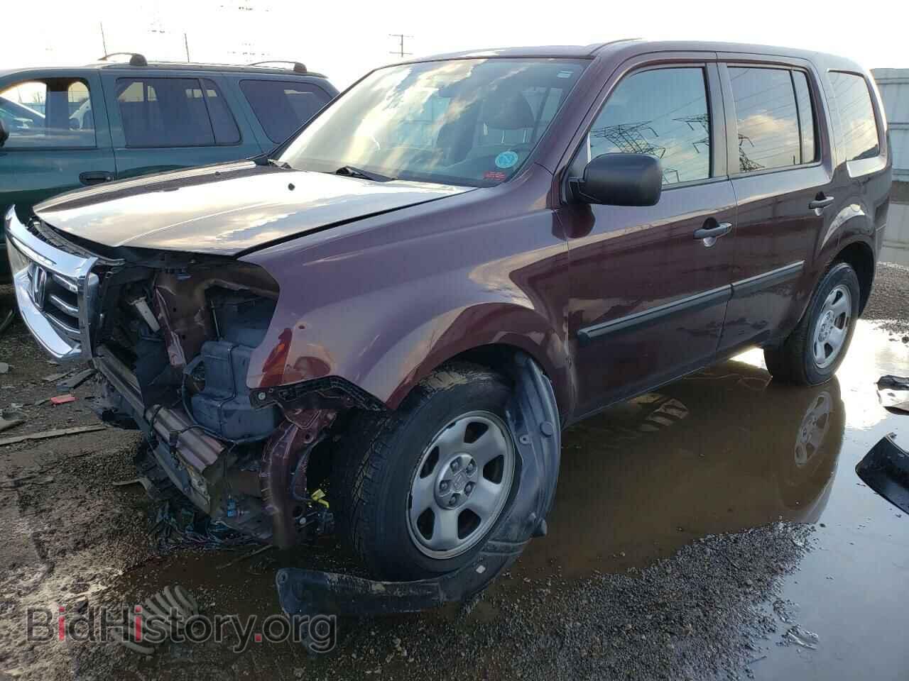 Фотография 5FNYF4H24EB044381 - HONDA PILOT 2014