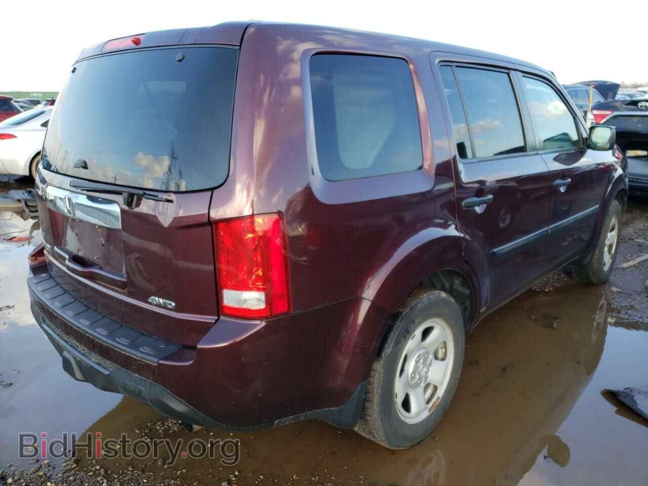 2014 HONDA PILOT - VIN: 5FNYF4H24EB044381 - Фото 3