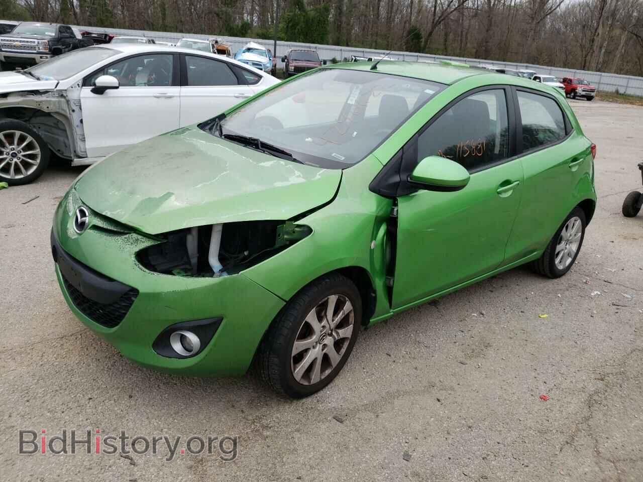 2013 MAZDA 2 - VIN: JM1DE1LY2D0158209 - Фото 2