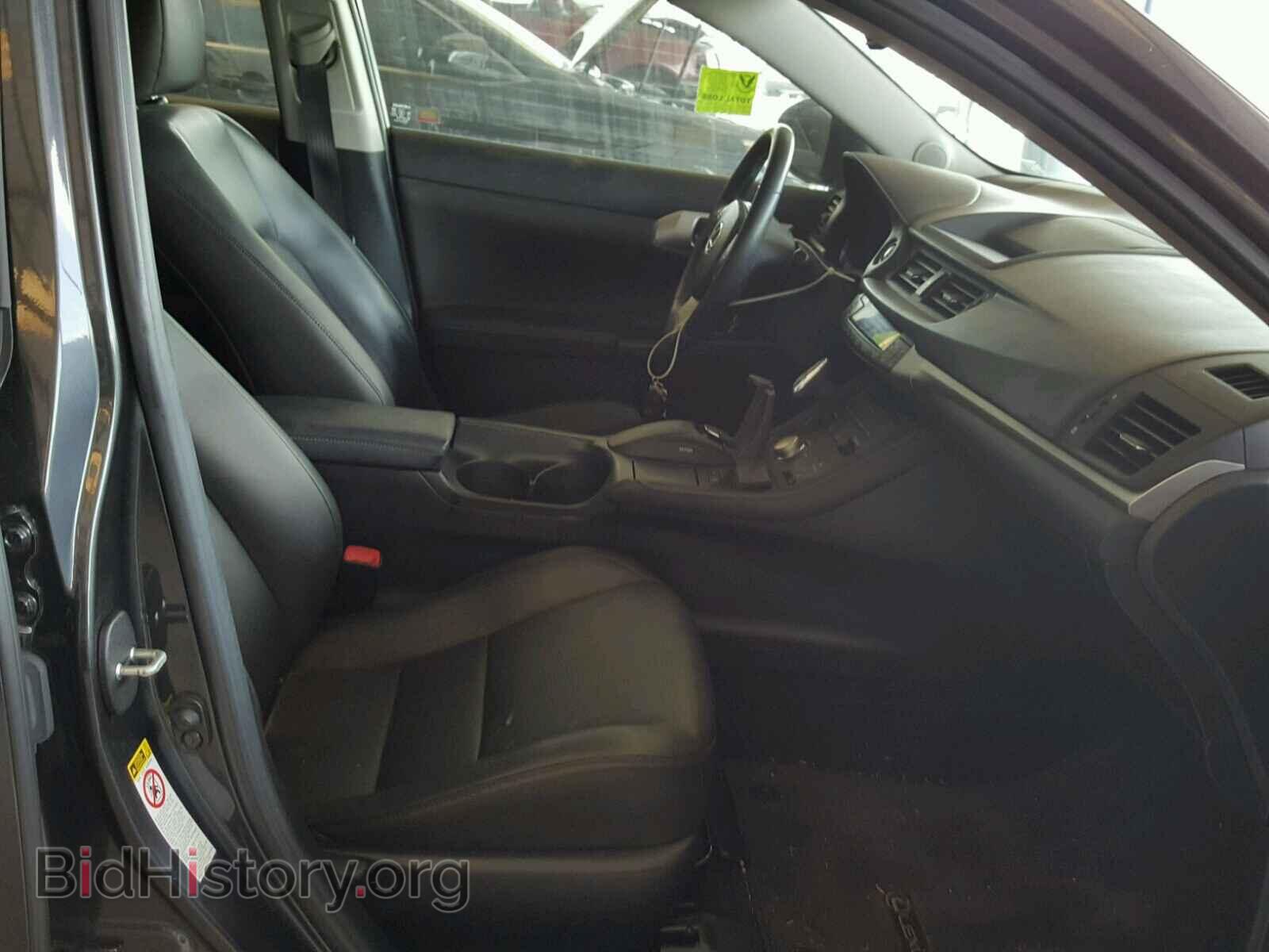 2011 LEXUS CT 200 - VIN: JTHKD5BH1B2016372 - Фото 5