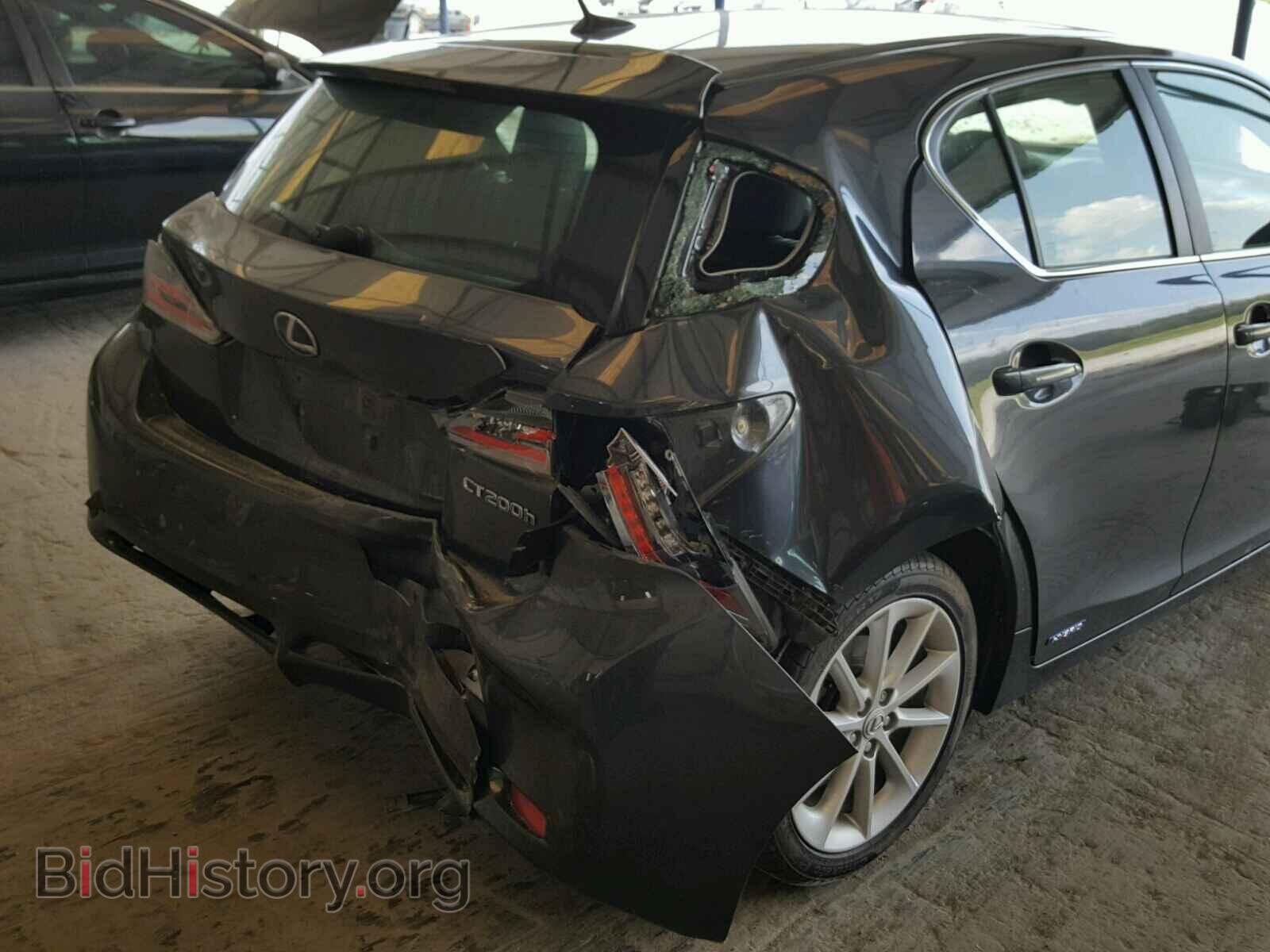 2011 LEXUS CT 200 - VIN: JTHKD5BH1B2016372 - Фото 9