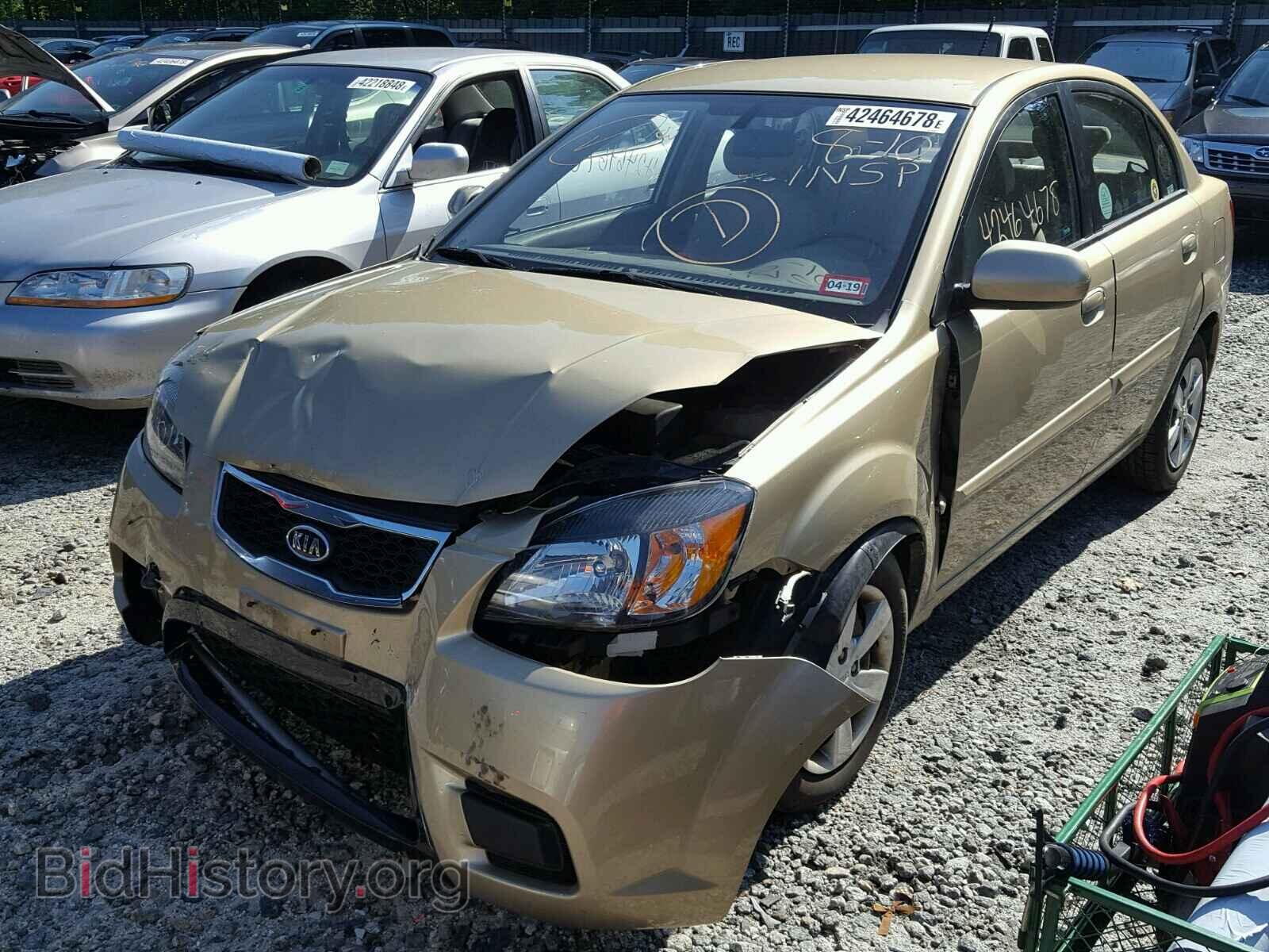 2011 KIA RIO BASE - VIN: KNADH4A32B6943093 - Фото 2