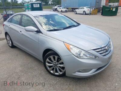 2012 Hyundai SONATA Sonata SE, серебристый — VIN 5NPEC4AB7CH409947, Copart