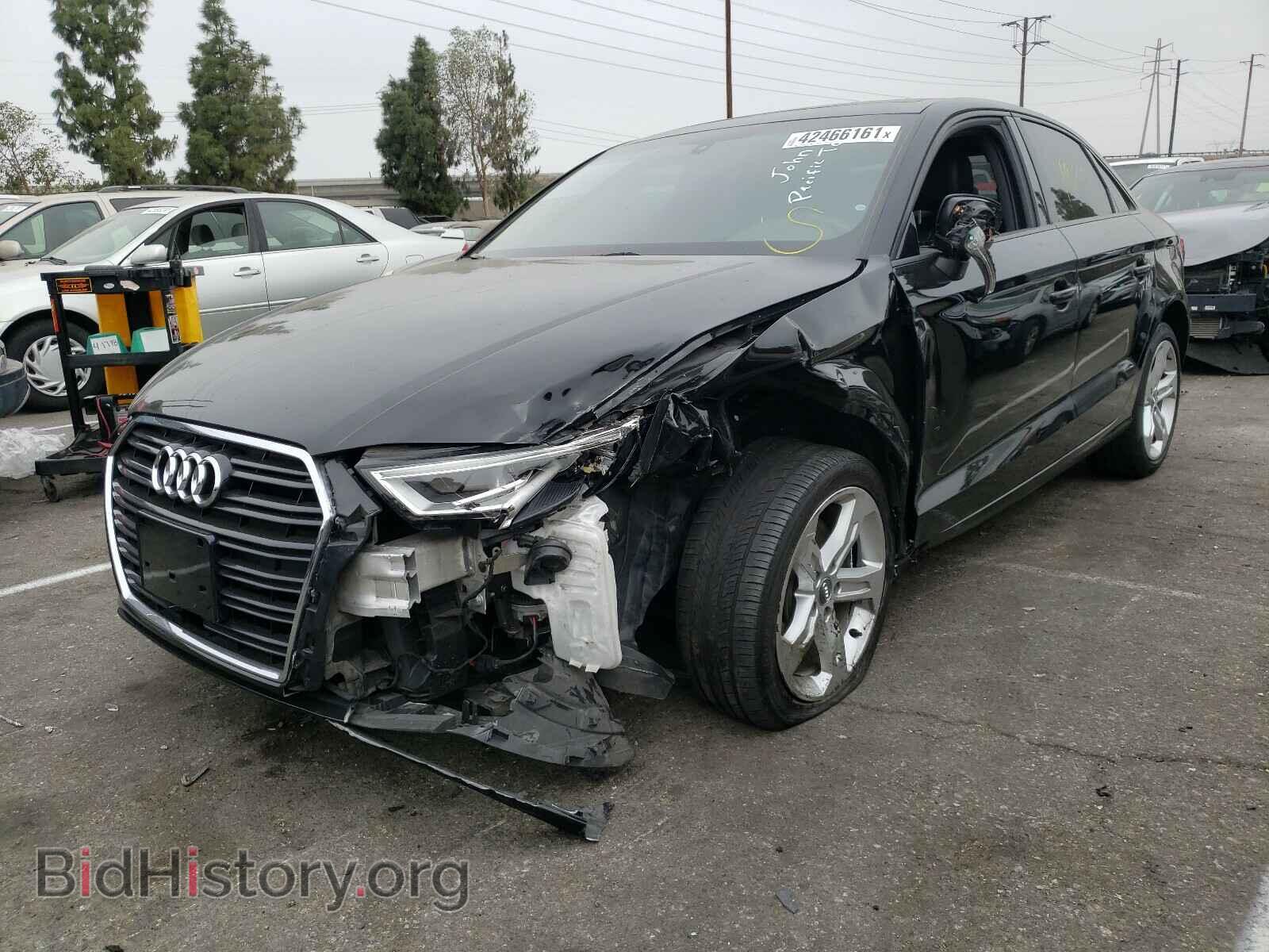 2018 AUDI A3 - VIN: WAUAUGFF4J1006101 - Фото 2