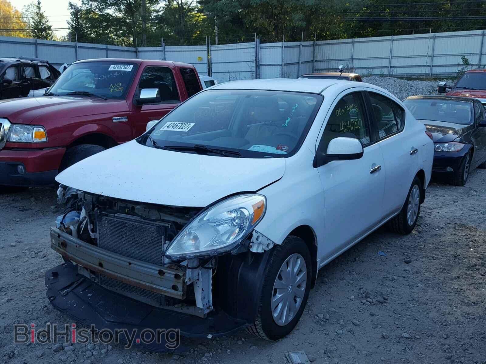 2012 NISSAN VERSA - VIN: 3N1CN7AP4CL908352 - Фото 2