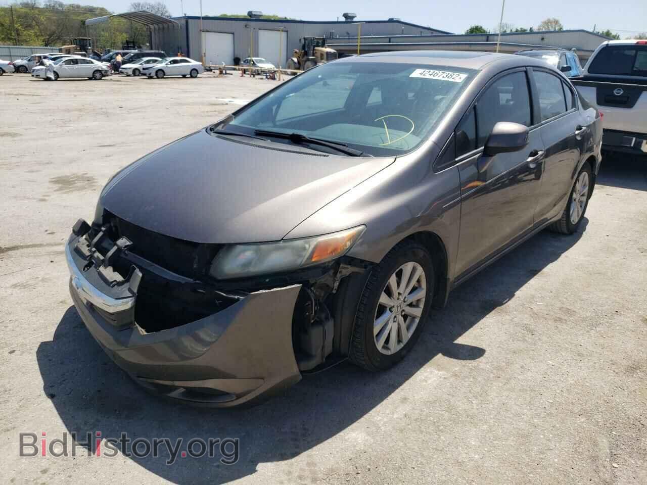 2012 HONDA CIVIC - VIN: 19XFB2F80CE060157 - Фото 2